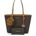 Michael Kors Bags | 3pcs Michael Kors Md Carryall Tote Wallet Charms | Color: Brown/Gold | Size: Medium