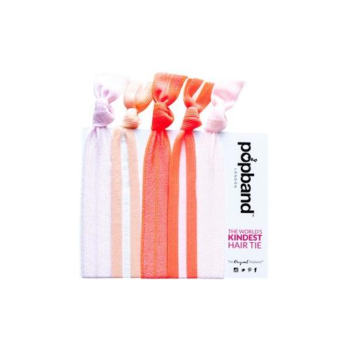 Popband Accessoires Zopfbänder Hair Tie Grapefruit 5 Stk.
