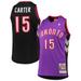 Men's Mitchell & Ness Vince Carter Purple Toronto Raptors 1999/2000 Hardwood Classics Authentic Jersey