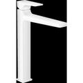 Hansgrohe - Mitigeur lavabo Metropol 260 poignée manette, bonde Push-Open blanc mat - blanc mat