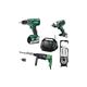 Lot Perceuse + 4 outils -2 batteries 18V 5Ah Hitachi/Hikoki