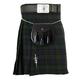 Scottish Black Watch Tartan Traditional Kilt Set with Kilts Sporran Belt Buckle Pin (34)