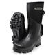 Dirt Boots Neoprene Wellington Muck Field Boots Adjustable Gusset Unisex Wellies (8 UK, Black)