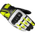 Spidi G-Carbon Ladies Motorcycle Gloves, black-white-yellow, Size XS for Women