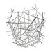 Alessi Blow Up Citrus Basket Metal/Wire in Gray | 12.41 H x 13.78 W x 17.18 D in | Wayfair FC03