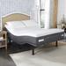 Queen Medium 12" Gel/Foam Mattress - Comforpedic From Beautyrest Gel Memory Foam w/ Adjustable Base | 80 H x 60 W 12 D in Wayfair 35602-04650-WFA