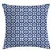 East Urban Home Indoor/Outdoor Geometric 36" Throw Pillow Cover Polyester | 36 H x 36 W x 0.1 D in | Wayfair 138D2F863F7049E384EE01689B2625F3