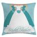 East Urban Home Bridal Shower Indoor/Outdoor 26" Throw Pillow Cover Polyester | 26 H x 26 W x 0.1 D in | Wayfair CAC7F8FF3D6F4E1993ADE1F89FC49360