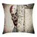 East Urban Home Zombie Indoor/Outdoor 36" Throw Pillow Cover Polyester | 36 H x 36 W x 0.1 D in | Wayfair 061D8AA30EE94D5A8C6F394CE772AE28