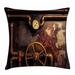 East Urban Home Indoor/Outdoor 36" Throw Pillow Cover Polyester | 36 H x 36 W x 0.1 D in | Wayfair 2D8C309972F44B1CB987F3831E86B4DE