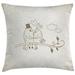 East Urban Home Indoor/Outdoor 26" Throw Pillow Cover Polyester | 26 H x 26 W x 0.1 D in | Wayfair 38604E2110A54F1295B38C3AAF64EC28