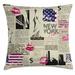 East Urban Home Indoor/Outdoor 28" Throw Pillow Cover Polyester | 28 H x 28 W x 0.1 D in | Wayfair A26D1EC39F754E18823CFCF1249F14A3