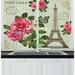 East Urban Home Paris 2 Piece Kitchen Curtain Polyester | 39 H x 55 W x 0.1 D in | Wayfair BBCA870384424143B488D2D0805F855B