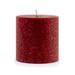 Root Candles Timberline Unscented Pillar Candle Beeswax/Paraffin in Red | 3 H x 3 W x 3 D in | Wayfair 333703