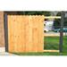 TrexFencing 108" H x 5" W Composite Line Post Composite | 108 H x 5 W x 5 D in | Wayfair TFSP9-PCF