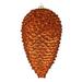 The Twillery Co.® Matte Glitter Pinecone Christmas Ornament Plastic in Green | 7 H x 3.5 W x 3.5 D in | Wayfair BC1D60F6A3DE4EC58CDEC177DDE9253F