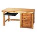Loon Peak® Lytle Desk in Black/Brown | 30 H x 60 W x 24 D in | Wayfair 714951181589481F847970A008E484DB