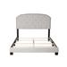 Winston Porter Marquita Tufted Bed Upholstered/Polyester in Gray | 50 H x 81 W x 84 D in | Wayfair 1D276F8F56F74CE7AD6036CBAD59115B