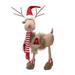 The Holiday Aisle® Standing Long Leg Boy Moose Statue, Polyester | 24.8 H x 8.7 W x 3.5 D in | Wayfair A353659569C64E5CAA3E7730B7643DC9