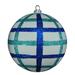 The Holiday Aisle® Ball Ornament Plastic in Blue | 4 H x 4 W x 4 D in | Wayfair C4EF6190196D46AC8440F2D249D454AE