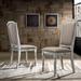 Ophelia & Co. Mariposa Dining Chair Upholstered/Fabric in White | 41 H x 22.4 W x 19.5 D in | Wayfair B8C10AF8B04C4D73A77E5F4BFF0E35EA