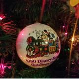 Disney Holiday | 1990 Disney Family Christmas Party Ornament | Color: Red/White | Size: Os