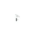 Hansgrohe - Axor Starck v 140 mitigeur lavabo 12112000, chromé, bec verre, Joystick