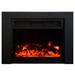 Latitude Run® Honor Electric Fireplace Insert in Black | 28" H x 25" W x 15" D | Wayfair BC0C9E3ACF094402BF62DCE94C505582