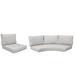 Highland Dunes High Back 6 Piece Indoor/Outdoor Replacement Cushion Set Acrylic in Gray | 6 H x 77 W in | Wayfair 39996016C2AC41688B28F17C64CE1019