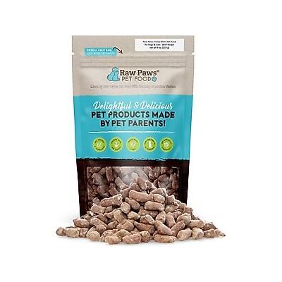 Raw Paws All Natural Freeze-Dried Grass-Fed Beef Recipe Dog & Cat Treats, 4-oz bag