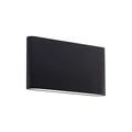 Kuzco Lighting Slate 5 Inch Tall LED Outdoor Wall Light - AT6510-BK