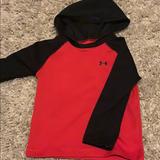 Under Armour Shirts & Tops | Boys Under Armour Long Sleeve | Color: Black/Red | Size: 2tb