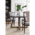 Artistica Home Verbatim Round Dining Table Wood/Metal in Brown/Yellow | 30 H x 54 W x 54 D in | Wayfair 2170-870C