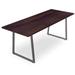 Foundry Select Doron Bar Height Solid Wood Dining Table Wood/Metal in Brown | 42 H x 60 W x 30 D in | Wayfair BA31EF2051DC479AB2DEB0570DCB874C