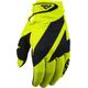 FXR Clutch Strap Motocross Handschuhe, schwarz-gelb, Größe XL