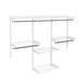 Costway Adjustable Wall Mounted Closet Rack System with Shelf