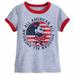 Disney Tops | Disney All American Minnie Mouse Tee Shirt | Color: Blue/Red/White | Size: L