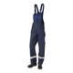 JAK Workwear 12-12003-046-116-90 Modell 12003 EN ISO 1149-5 Antiflame Latzhose, Marine/Königsblau, EU 64/116 Größe, 90cm Schrittlänge