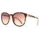 French Connection Womens Soft Preppy Sunglasses - Peach/Brown