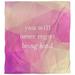 East Urban Home Quotes Faux Gemstone Be Kind Single Reversible Duvet Cover Microfiber in Pink/Yellow | Queen Duvet Cover | Wayfair