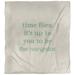 East Urban Home Quotes Handwritten Time Flies Single Reversible Duvet Cover Microfiber in Green | King Duvet Cover | Wayfair