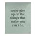 East Urban Home Polyester Handwritten Joy & Perseverance Quote Tapestry Polyester in Green/Black | 80 H x 59 W in | Wayfair