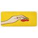 0.1" x 47" L X 19" W Kitchen Mat - East Urban Home Fruit Kitchen Mat 0.1 x 19.0 W in red/yellowSynthetics | 0.1" H X 47" L X 19" W | Wayfair