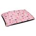 East Urban Home Valentine's Day Cats Outdoor Dog Pillow Metal in Pink | 7 H x 40 W x 30 D in | Wayfair 540FCE63DA6941AEB5F409F7C86688EB