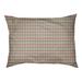 East Urban Home Festive Geometric Diamonds Outdoor Dog Pillow Metal in Red/Green | 7 H x 40 W x 30 D in | Wayfair 8814378AB4A04BFDBED034C9E96DEE13