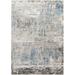 Gray 18 x 18 x 0.25 in Area Rug - 17 Stories Square Willington Power Loom 1'6" x 1'6"/Ocean Area Rug Viscose | 18 H x 18 W x 0.25 D in | Wayfair