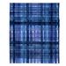 East Urban Home Plaid Blue Violet Soft Sherpa Blanket Microfiber/Fleece/Microfiber/Fleece | 68 W in | Wayfair 23654076D08F4B57B3E957170623DC17