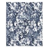 East Urban Home Blue Butterflies Ii Soft Sherpa Blanket Microfiber/Fleece/Microfiber/Fleece | 51 W in | Wayfair E07BF48F2F1F44129FF20F066CEDCA5E