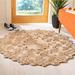 White 84 x 0.39 in Indoor Area Rug - World Menagerie Round Tiamat Hand-Woven Flatweave Jute/Sisal Natural Area Rug Jute & Sisal | Wayfair