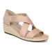 LifeStride Siesta Women's Wedge Espadrille Sandals, Size: 6.5 Wide, Pink